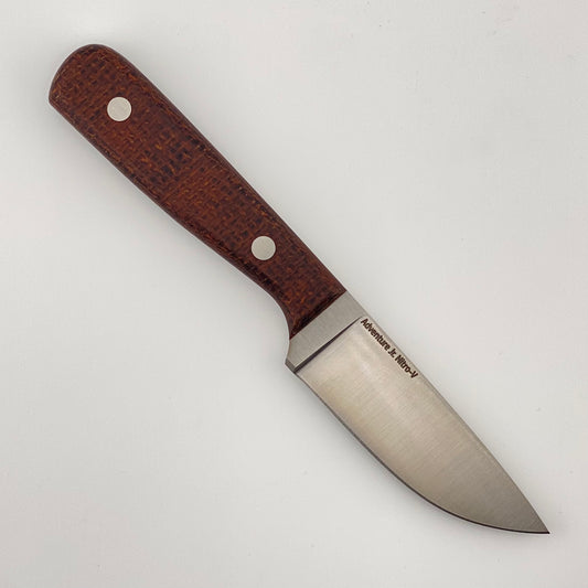 Adventure Jr Nitro-V | G2 | Brown Burlap Micarta
